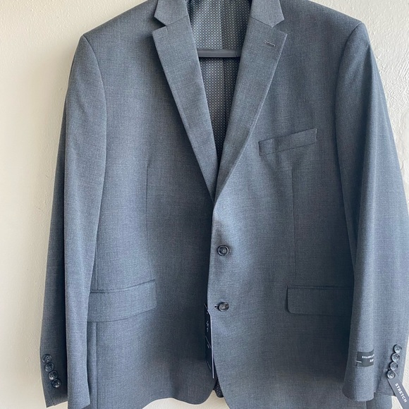 Shaquille O'Neal Blazer Suit Jacket Men's 50 LONG XLG Big &Tall Gray Sports Coat